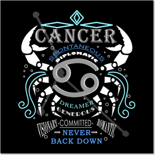 CANCER Posters and Art